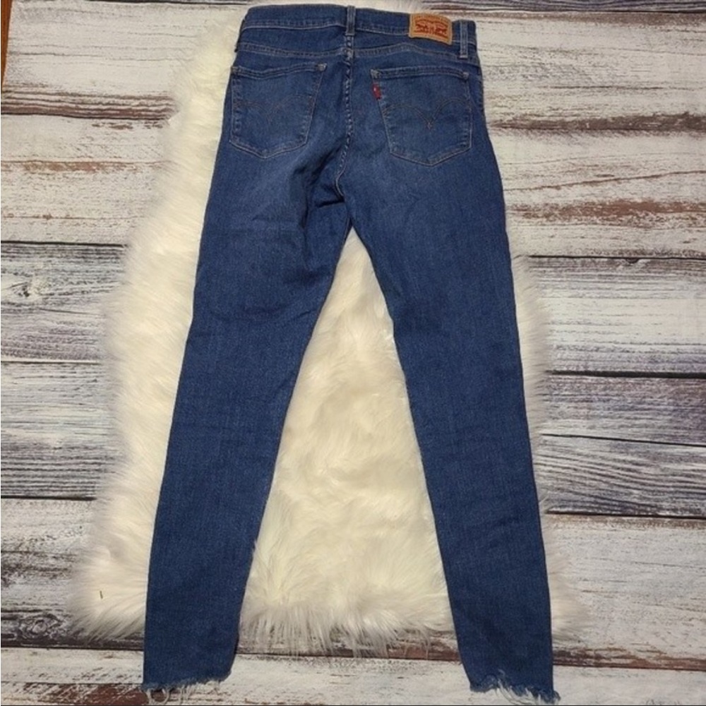 LEVI'S 710 High Rise Skinny Destroyed Jeans - Picture 5 of 11